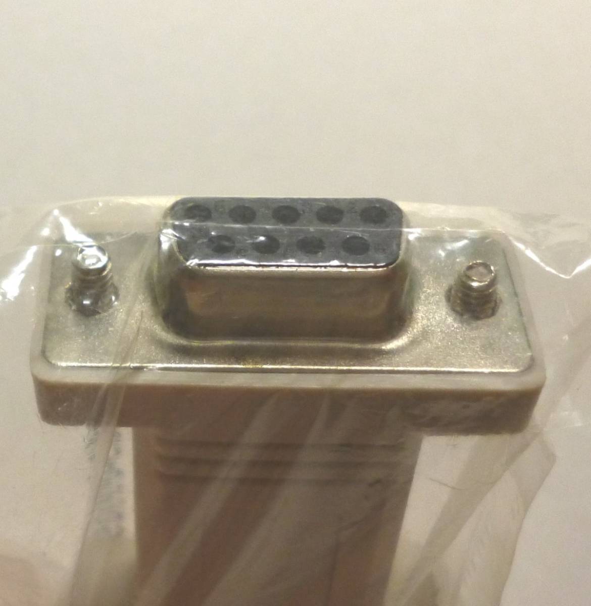 ** connection adapter *D-Sub9 pin female -D-sub9 pin female *RS-232C* new goods * unopened **