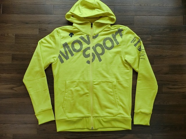 DESCENTE デサント Move Sport ムーブスポーツ スウェット パーカー ライトスムース DAT-2750 L USED_画像1