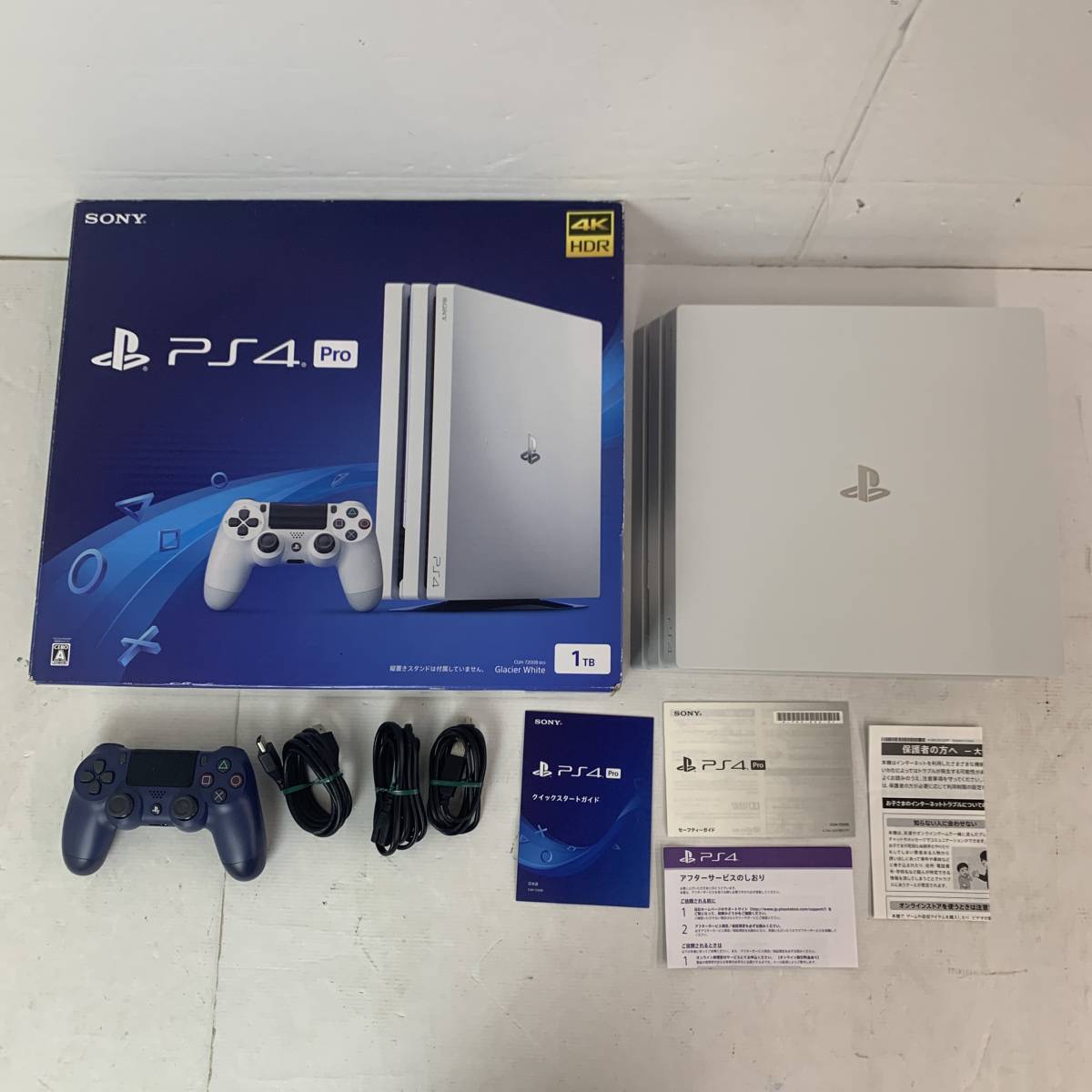 21666)〓【1円～】PlayStation 4 Pro本体 CUH-7200B SONY/1TB/PS4 Pro