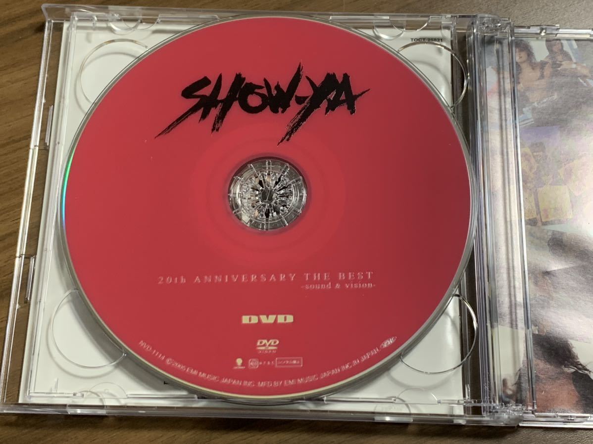 #5/美品/帯付き/ SHOW-YA(ショーヤ) THE BEST SOUND&VISION~20th Anniversary~CD+DVD 2枚組/ ベスト盤、寺田恵子_画像5