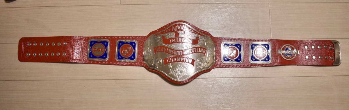 ※１点限り NWA Television Heavyweight テレビジョン ヘビー級 未使用 即日発送 プロレス レプリカ 王座ベルト IWA WWF UN_画像6