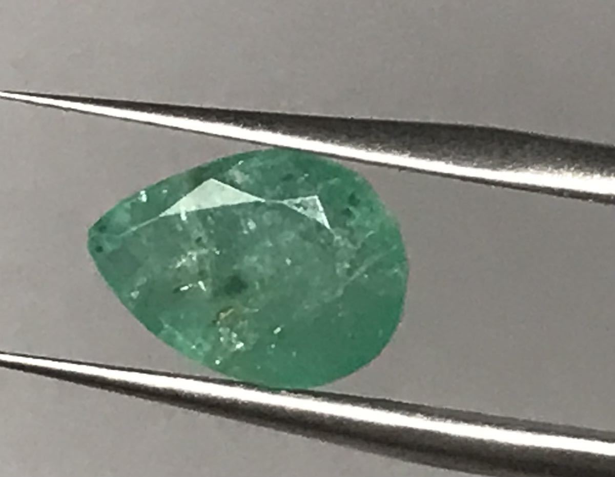 国内鑑別書付き】天然エメラルド2.879Ct emerald beryl 本物保証ルース