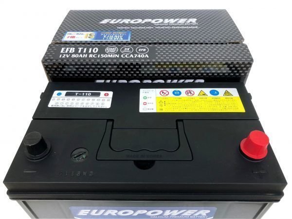 EP　T-110【新品】アイドリングストップ車用 135D31L (D31L規格）バッテリー専門店_画像4
