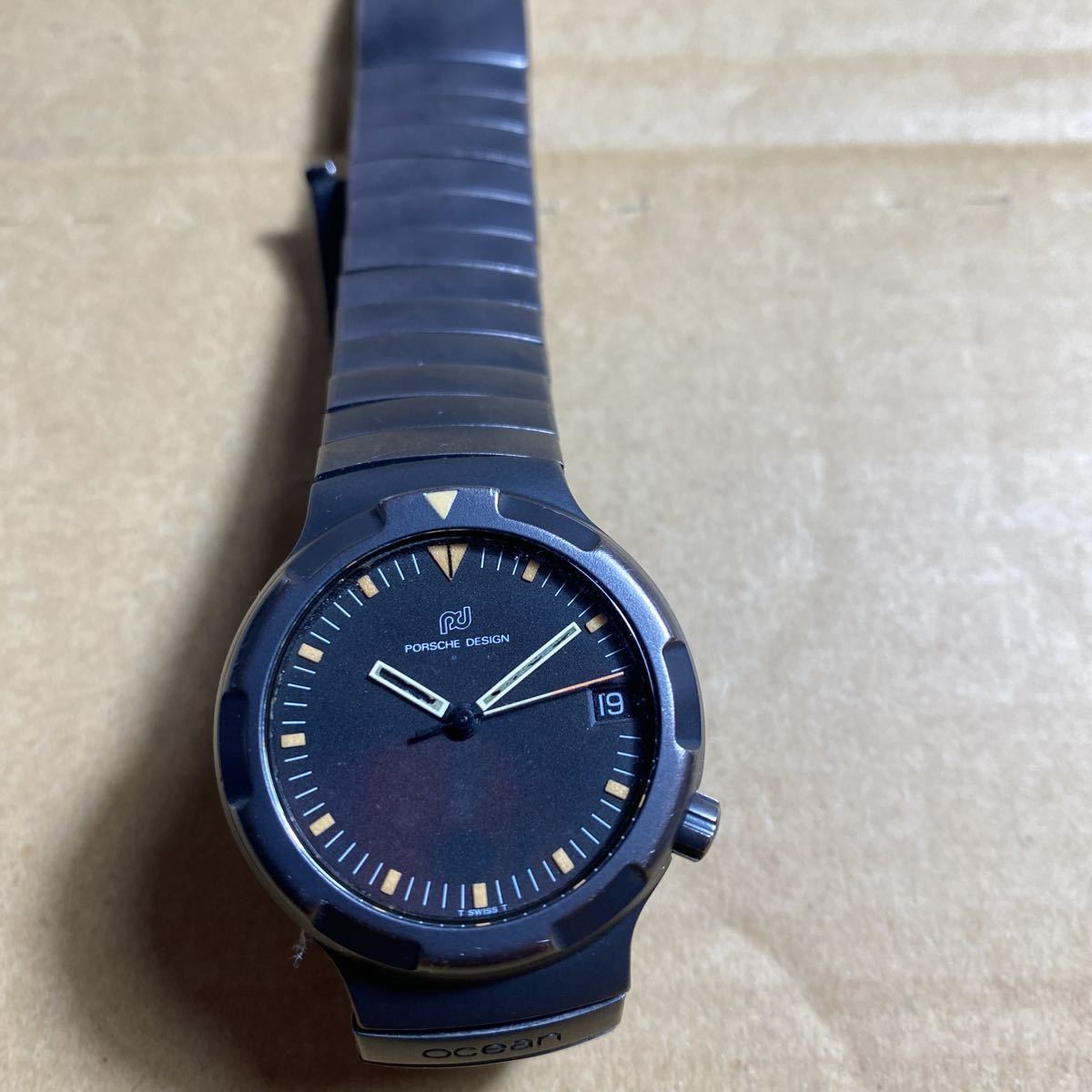 メーカー直売】 40年前に購入した、ドイツポルシェデザインの時計です