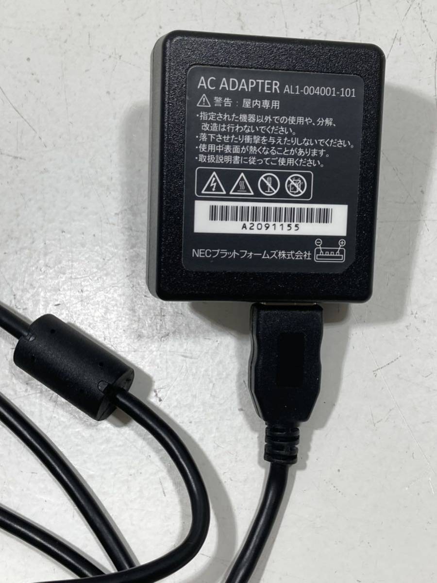 [ad2302015.7]NEC planet foam z corporation AC adaptor AL1-004001-101 operation verification ending 