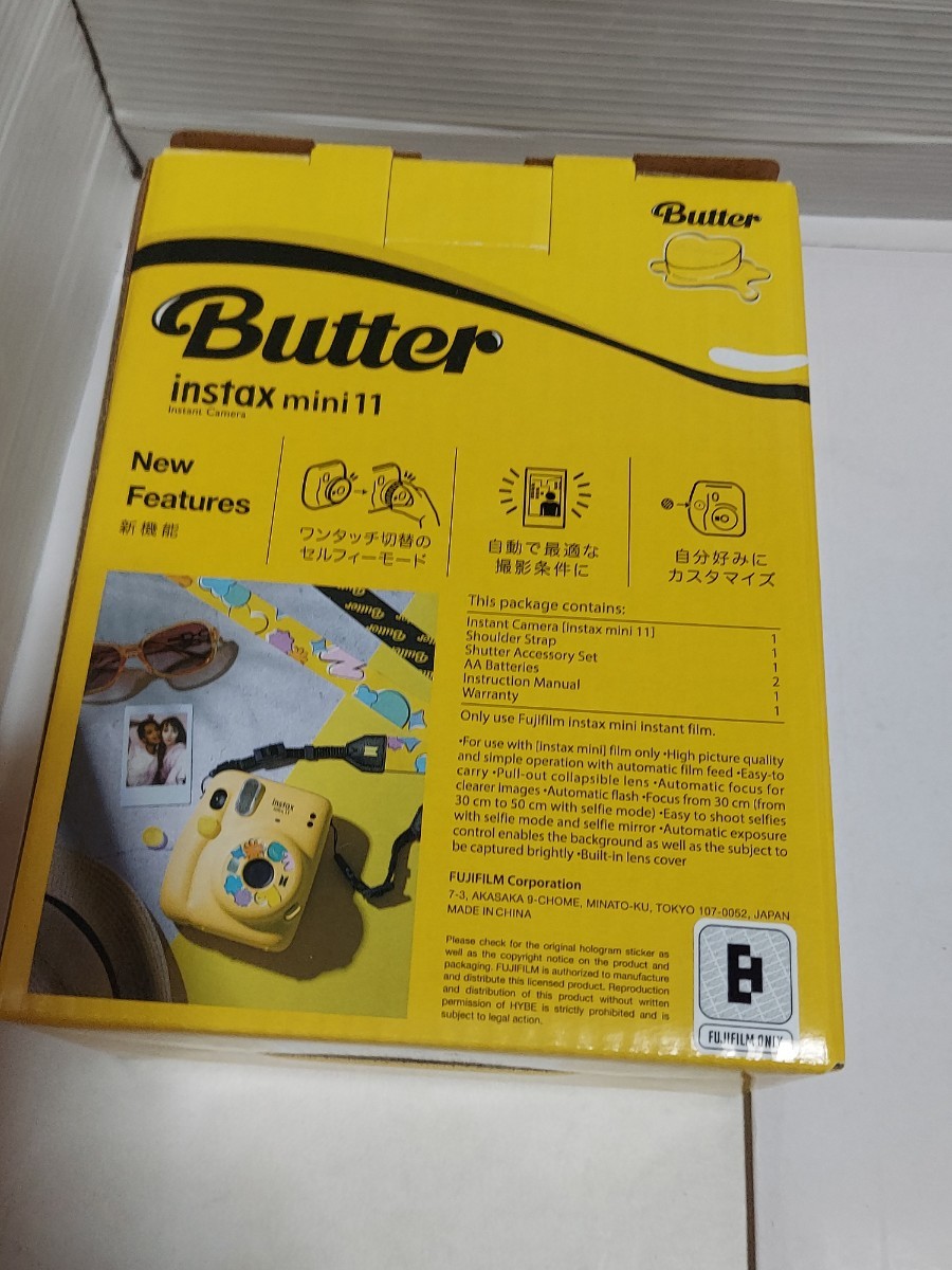 新品未開封品 BTS Butter チェキ instax mini 11 本体 カメラ/防弾少年