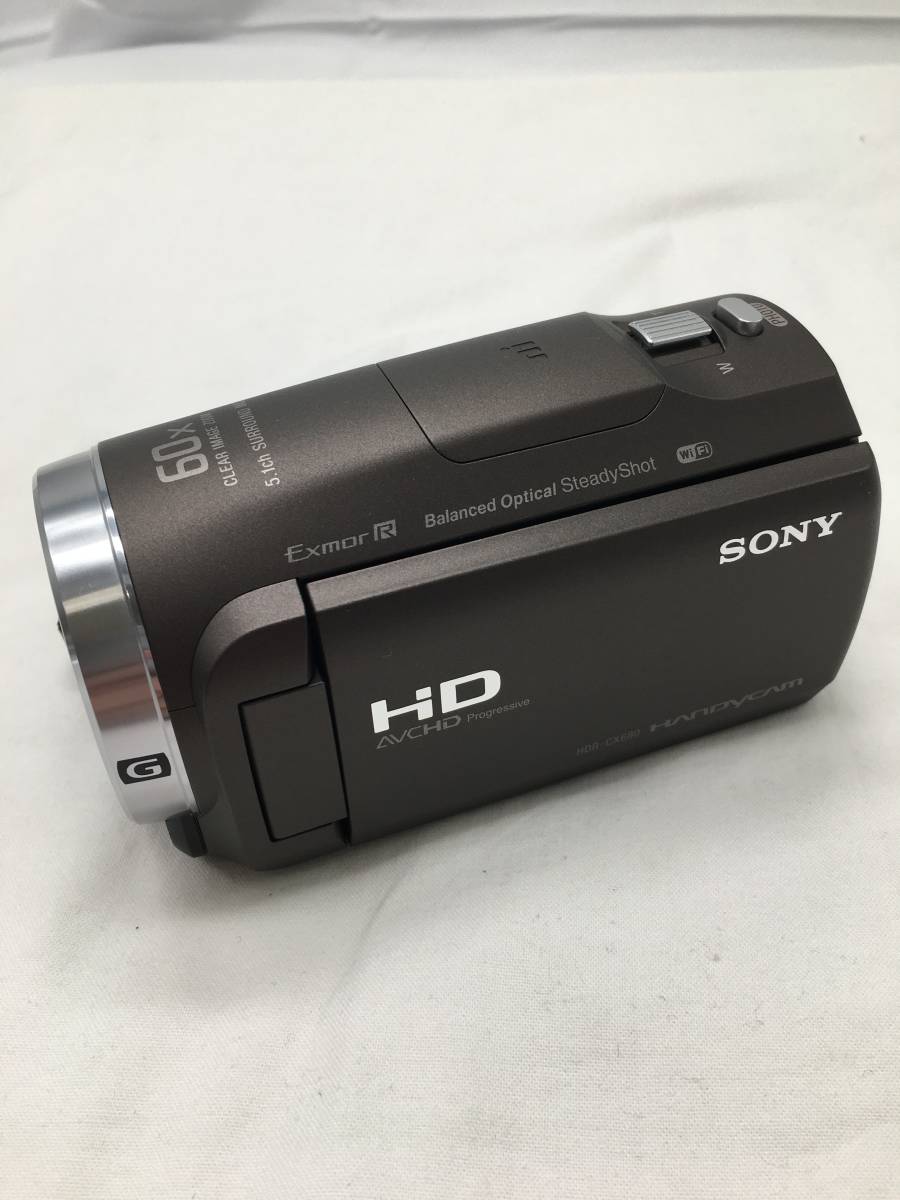 GII35280【動作未確認】SONY HDR-CX680 Handycam デジタルビデオカメラ