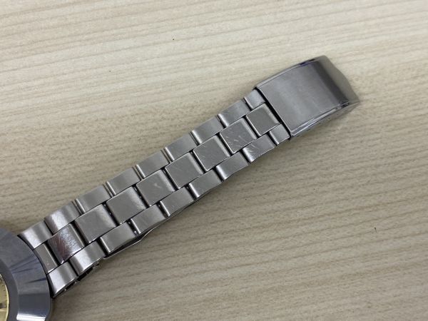 F738-T20-174◎ RADO ラドー DIASTAR ダイアスター デイト ゴールド文字盤 レディース 自動巻き時計 不動 ⑤_画像5