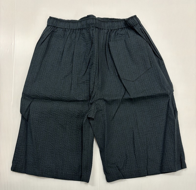 [ Edo ..] one point thing ... weave jinbei trousers only plain navy blue men's M