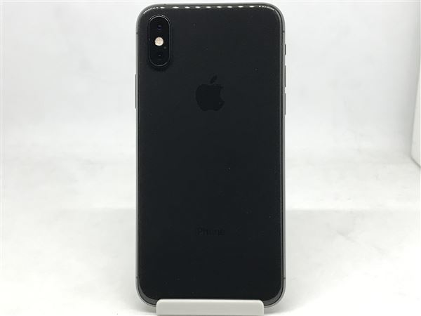 iPhoneXS[64GB] SIMロック解除 au スペースグレイ【安心保証】_画像3