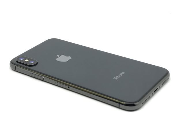 iPhoneX[256GB] SIMロック解除 au スペースグレイ【安心保証】_画像5