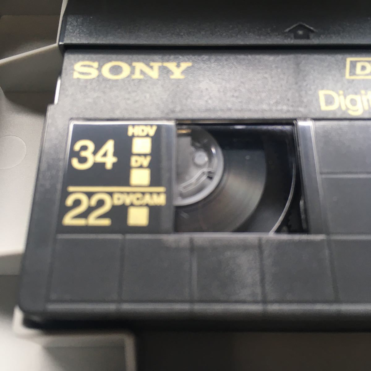 [未使用][長期保管品のためジャンク] SONY HDV 34分 HDV/DV 34分 DVCAM 22分 PHDVM-34DM ソニー DigitalMaster