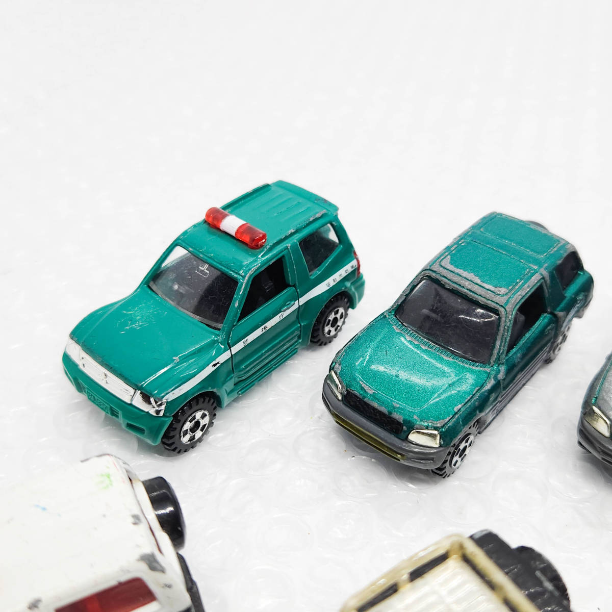 [ST-02030] トミカ 6台セット 三菱 パジェロ オフロード パトカー RAV4 タイムズ TIMES等 SUV TOMICA ミニカー 模型 まとめて_画像5