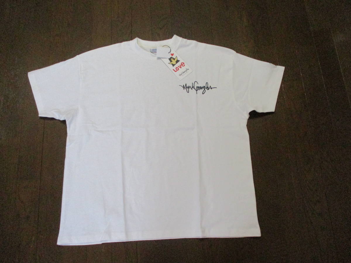 ☆Mark Gonzales/マークゴンザレス☆新品 ビックシルエットメッセージTシャツ サイズ：M ユニセックス スケーターオーバーサイズ_画像3