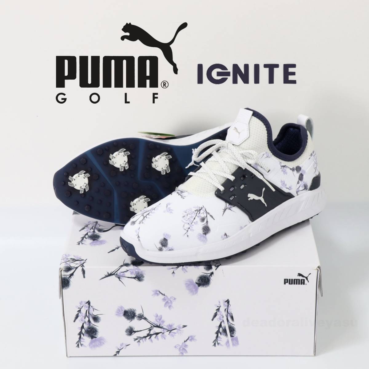 PUMA ゴルフシューズ26.5センチ - シューズ(男性用)