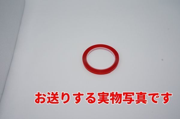 両面テープ 超強力 幅8mm 長3Ｍ 厚1mm 強力 透明 薄手 アクリルコーティング 防水耐熱 DIY 耐候性 平面 凹凸面 送料無料 即日発送 T004_画像4