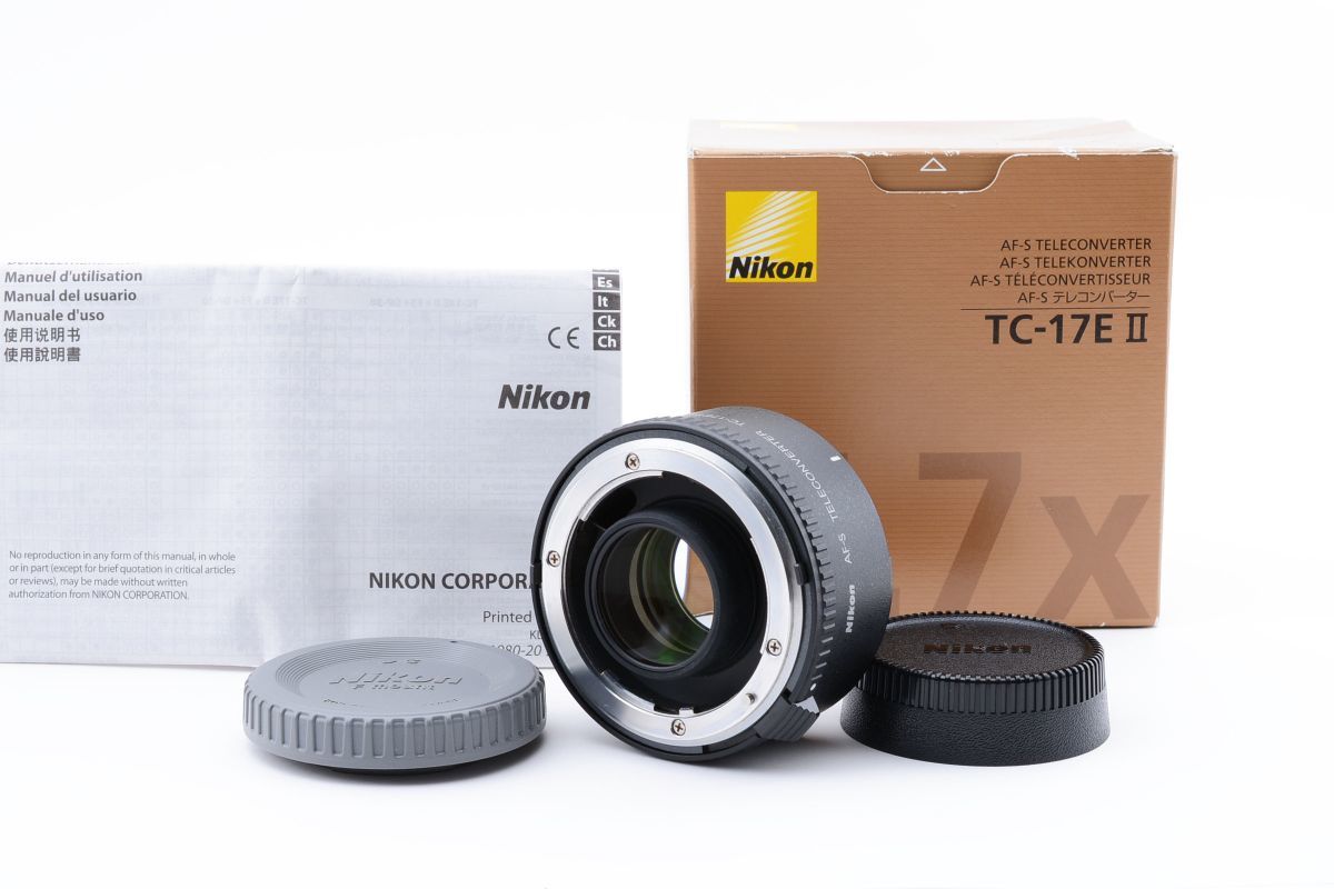 売れ筋】 AF-S □新品同様品□NIKON TELECONVERTER ニコン 1.7x□Z173