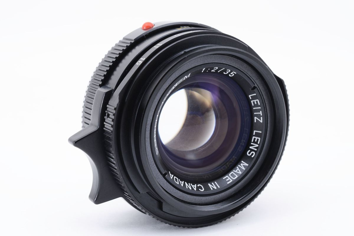 ■美品■LEICA SUMMICRON-M 35mm F2 ブラック 7枚玉 LEITZ CANADA■Y360 ライカ_画像4