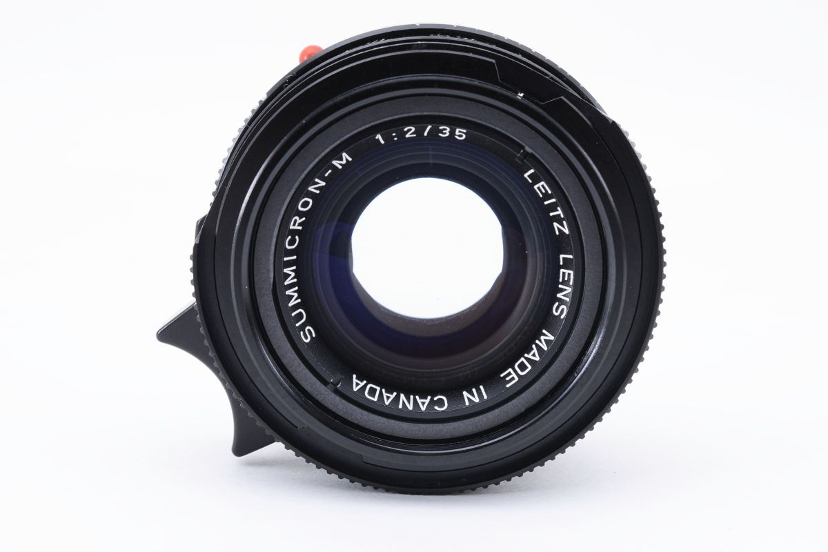 ■美品■LEICA SUMMICRON-M 35mm F2 ブラック 7枚玉 LEITZ CANADA■Y360 ライカ_画像3