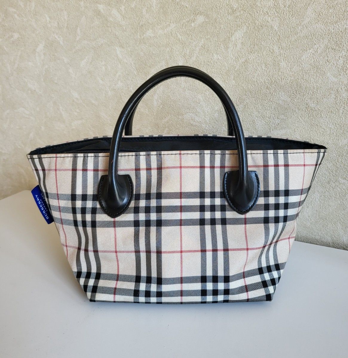 ◆BURBERRY BLUE LABEL◆ ノバチェック柄 トートバッグ