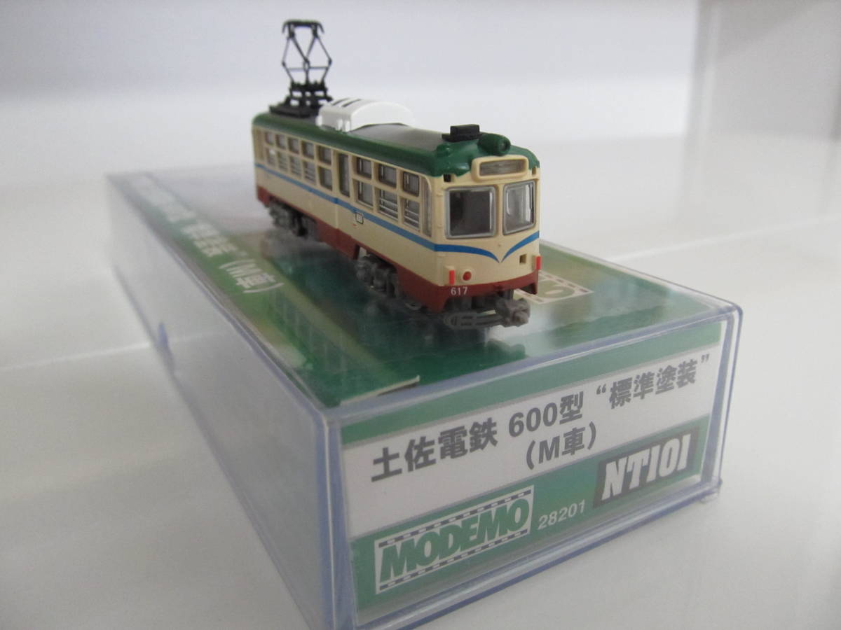 モデモ　NT101　土佐電鉄　600型　標準塗装（M車）　MODEMO　土佐電気鉄道　とさでん　_画像4