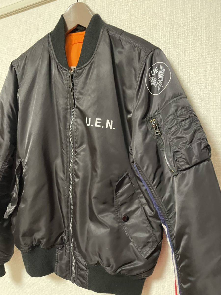 uniform experiment x ALPHA x fragment MA-1 藤原ヒロシ uniform experiment x ALPHA x fragment MA-1 藤原ヒロシ