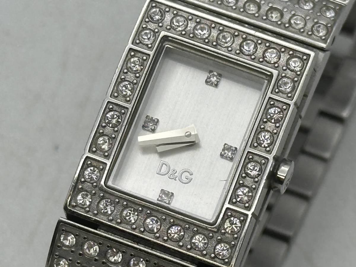 Dolce & Gabbana Dolce & Gabbana genuine article gilagila bracele type lady's wristwatch operation goods 