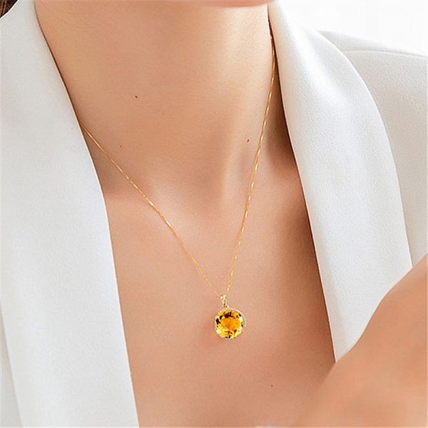 『過去最高品質』人気 ランキング 第一位 憧れの最上級 29石 YELLOWダイヤモンドペンダント #18K#3ct#上品 ギフト 記念日_画像3