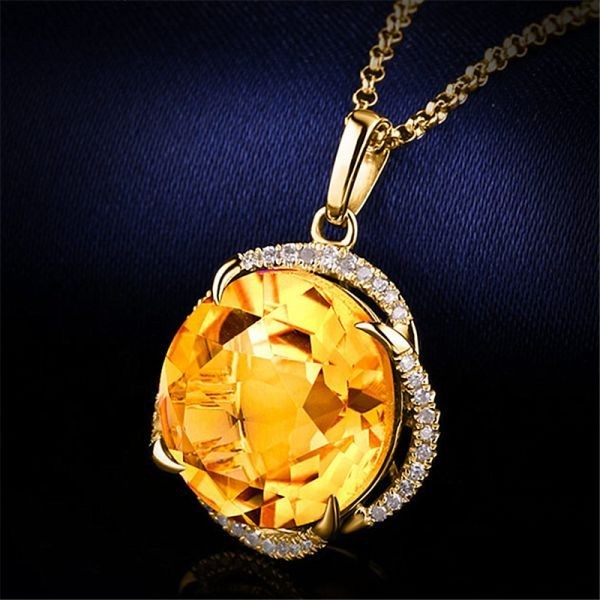 『過去最高品質』人気 ランキング 第一位 憧れの最上級 29石 YELLOWダイヤモンドペンダント #18K#3ct#上品 ギフト 記念日_画像2