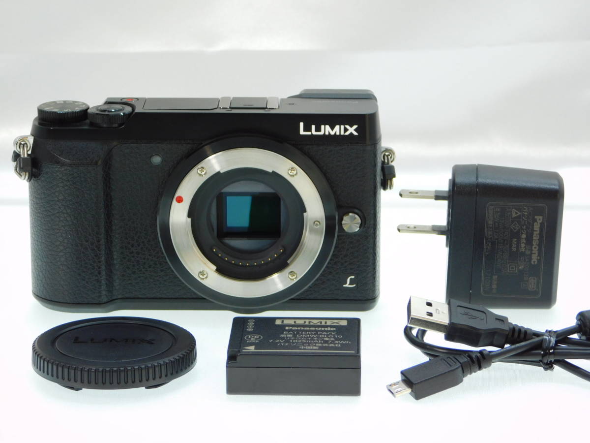 ■極上品■ Panasonic パナソニック ルミックス LUMIX DMC-GX7MK2-K ボディ ブラック ☆シャッター回数わずか 約 4,369回! #7388