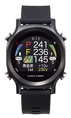 【特選】アサヒゴルフ EAGLE VISION watch ACE EV-933 BK