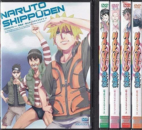 [ used ]{ bargain sale }*NARUTO Naruto . manner . boat on. pala dice life all 5 volume set s6721 j59[ rental exclusive use DVD]