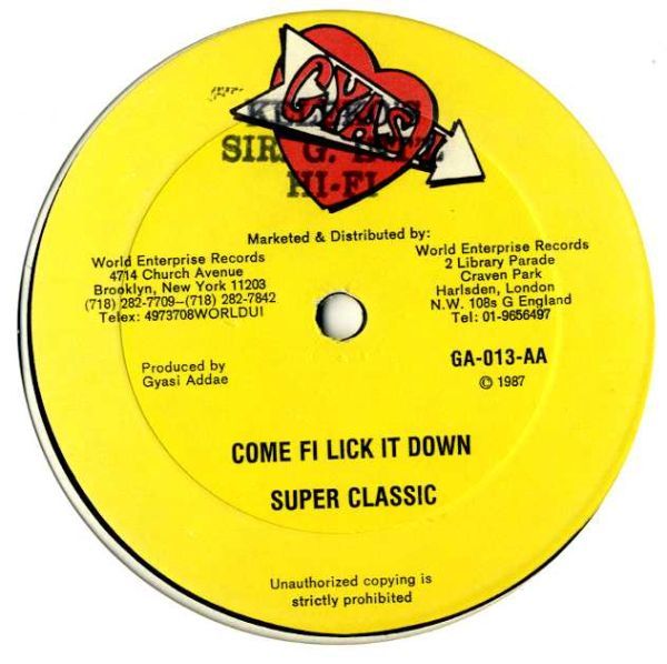 Super Classic - Soundboy Business / Come Fi Lick It Down G578_画像2
