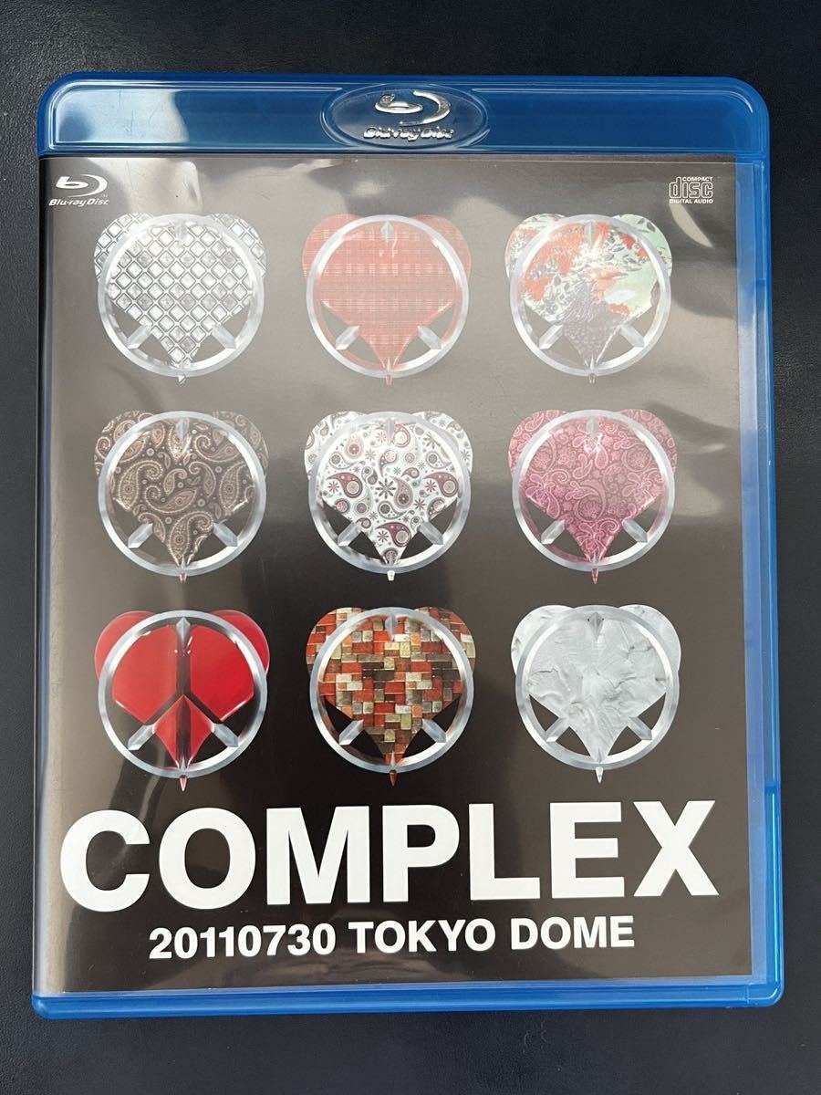 中古美品】COMPLEX 日本一心 1Blu-ray＋2CD国内盤 20110730 TOKYO DOME