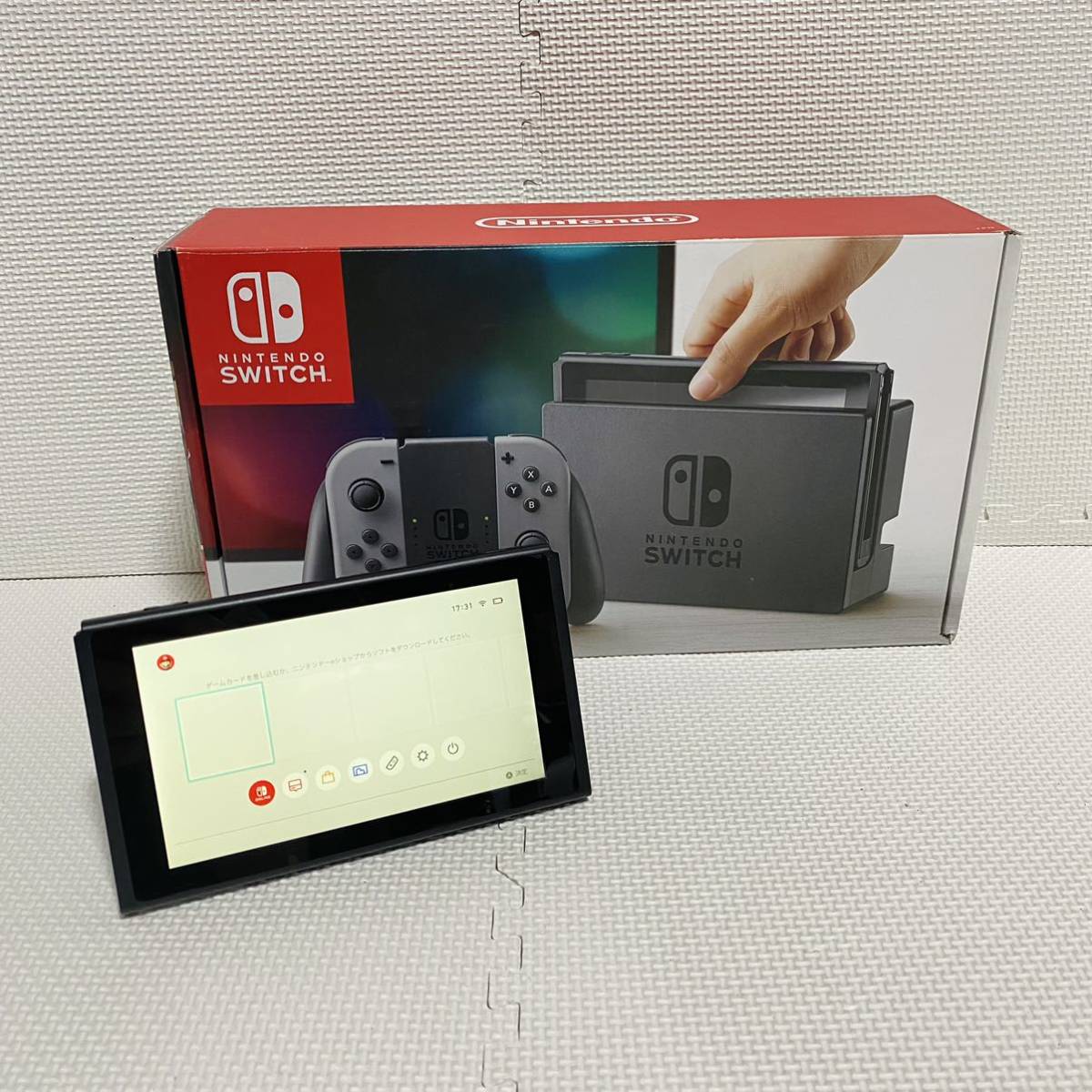 1円☆ Nintendo Switch 本体 旧型 箱付き 2018年 HAC-001 ニンテンドー