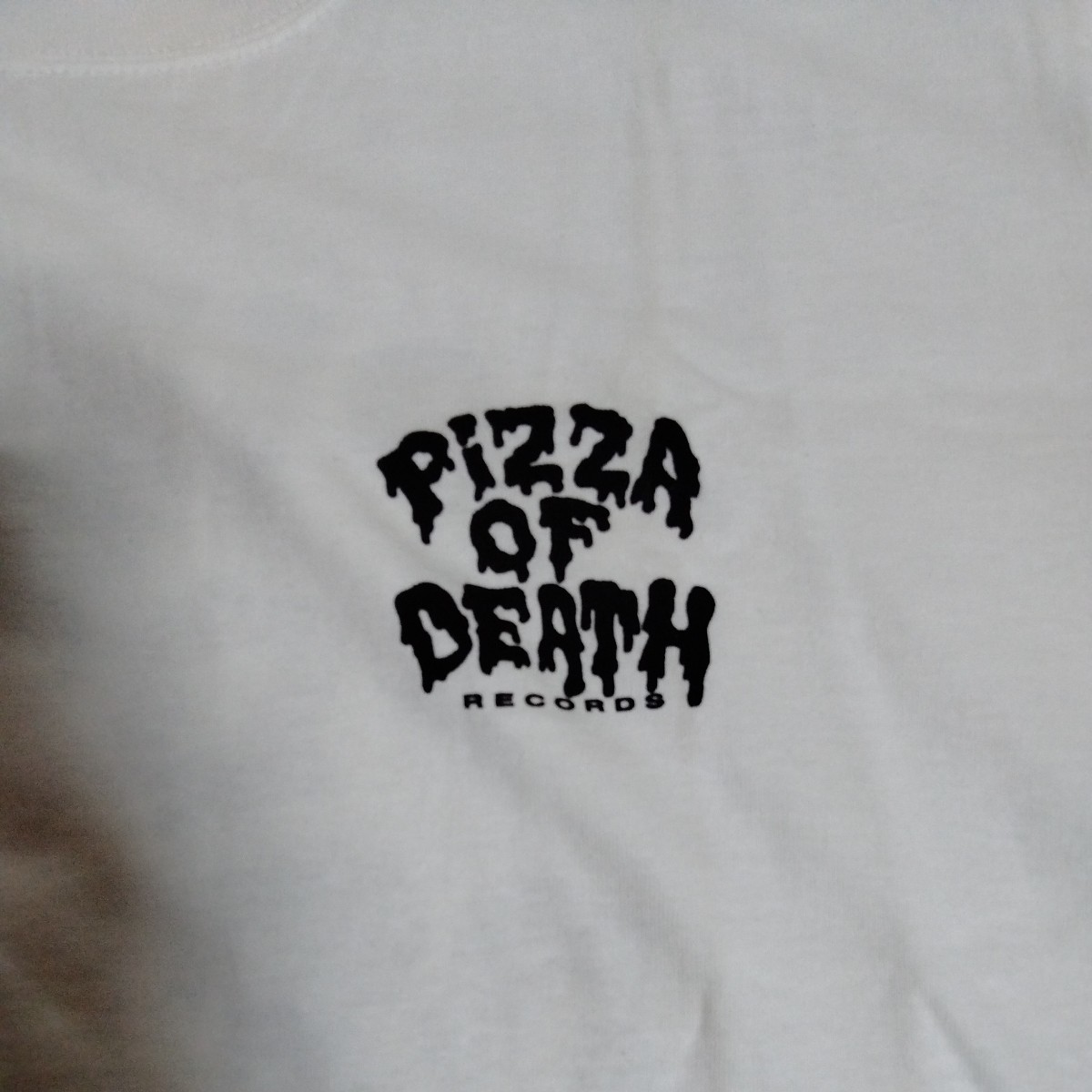 PIZZA OF DEATH Records ピザオブデス 半袖Tシャツ Hi-STANDARD ken yokoyama　未使用_画像3