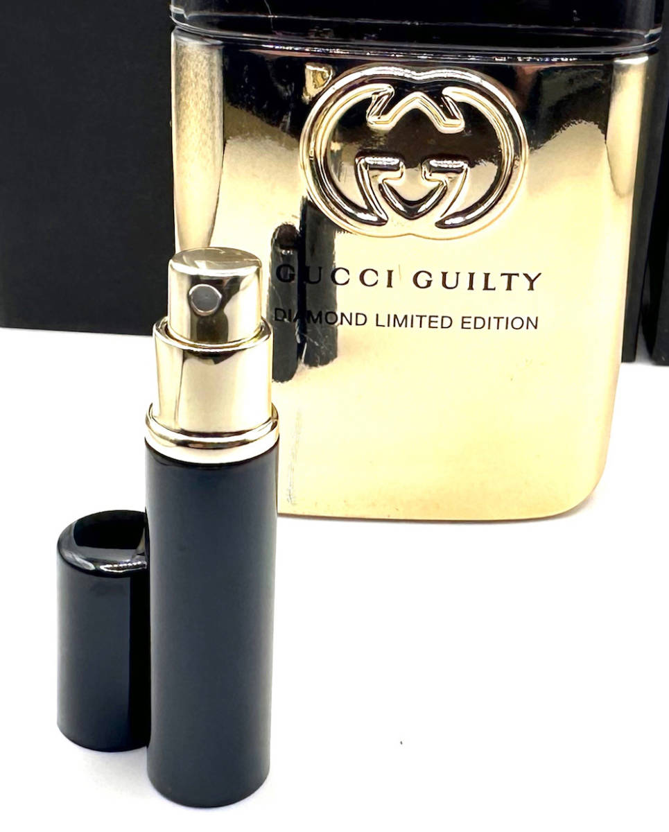 ★グッチ香水・GUCCI GUILTY Diamond Limited Edition Pour Homme ★3.5ml入 Spray ★1本のみの出品となります。・★限定香水・入手困難_秘められた情熱を映し出したより誘惑的な香