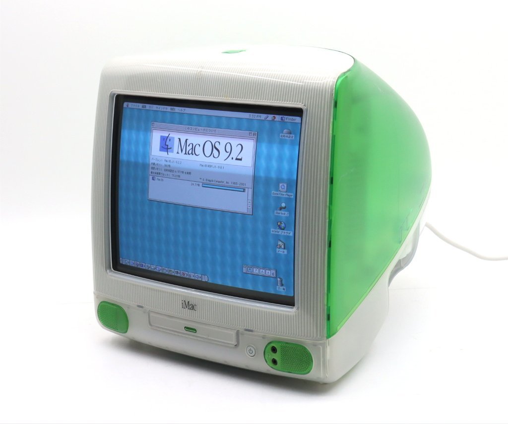 特売 G3 PowerPC iMac 【JUNK】Apple 333MHz 簡易的な動作確認のみ