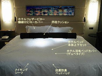クイーンサイズ!高級ホテル★日本製◆高品質なホテルのベッドなら家でも安心!熟睡!もともと非売品(業務用,プロ仕様)ホテル向けラインナップ 1