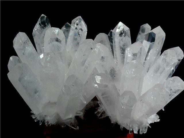 AAA級高透明度天然水晶クラスター177B6-147B78b_画像1