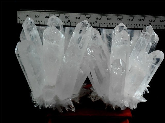 AAA級高透明度天然水晶クラスター177B6-147B78b_画像3