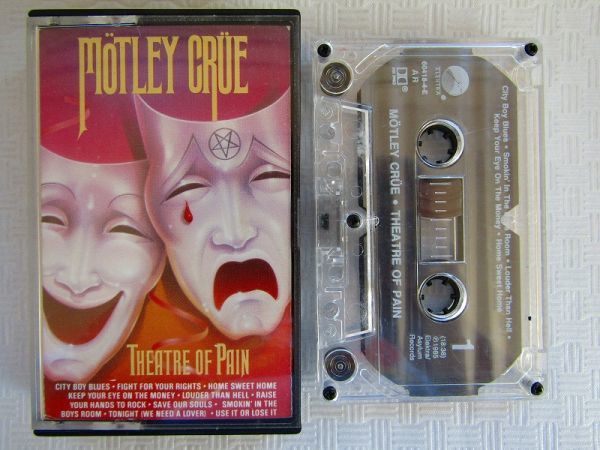 【再生確認済US盤カセット】Motley Crue / Theatre Of Pain (1985) モトリー・クルー_画像1