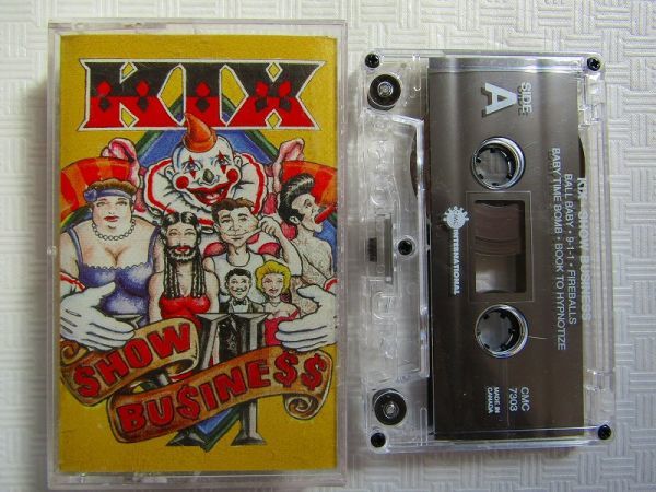 【再生確認済US盤カセット】KIX / $how Bu$ine$$ (1995)キックス_画像1