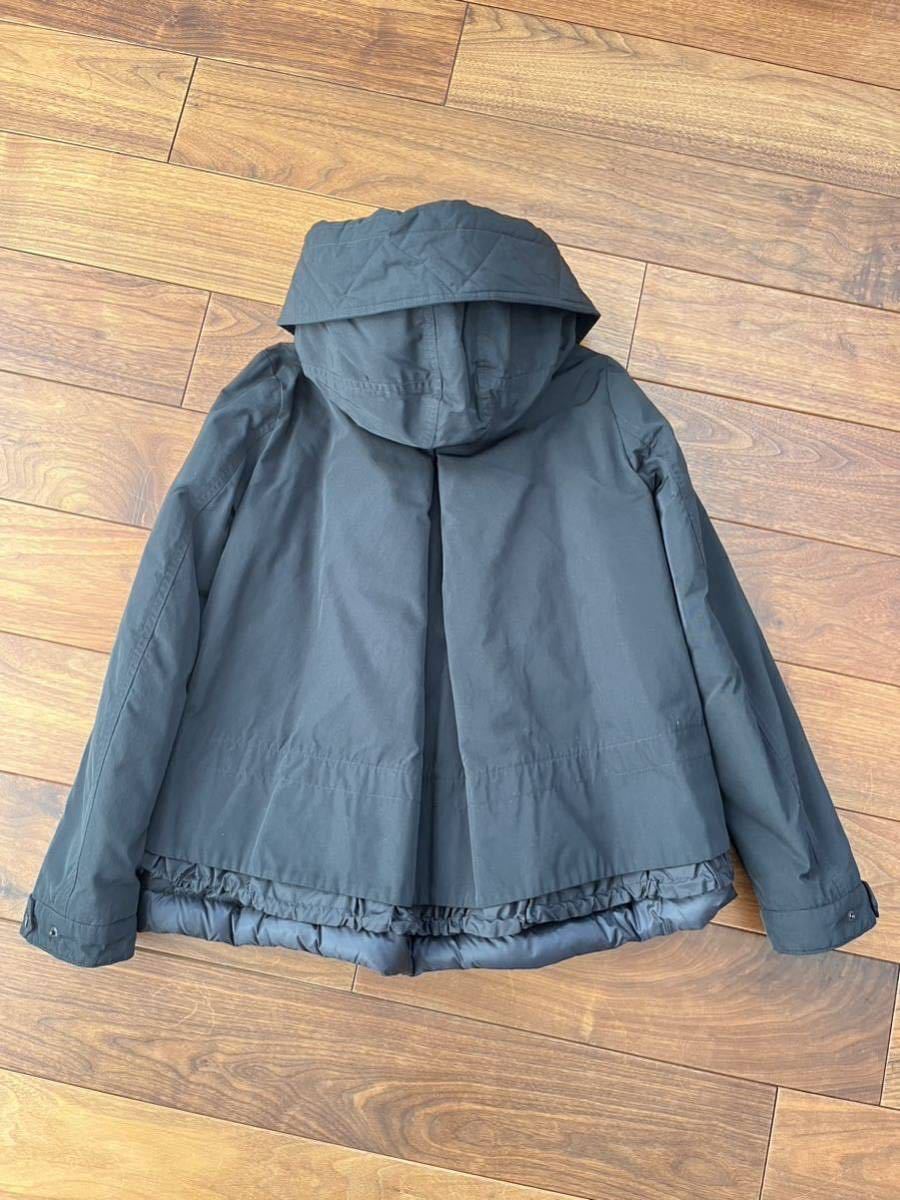 ○モンクレール　MONCLER○BAGES ショート　ダウン　ジャケット　ブルゾン　コート　アウター　レディース　00 国内　正規品　黒　ブラック_画像5