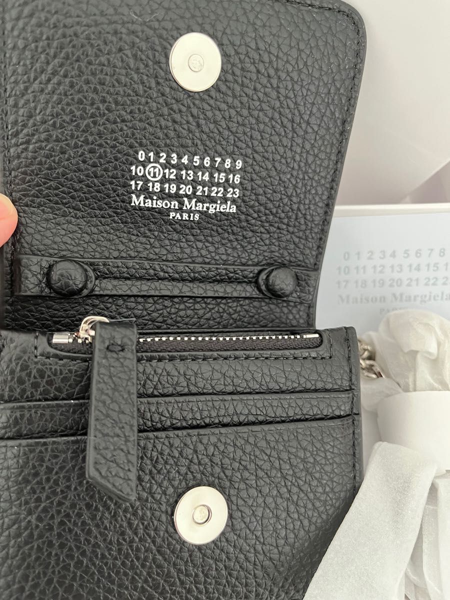 新品MAISON MARGIELA マルジェラチェーン ショルダー ミニ財布