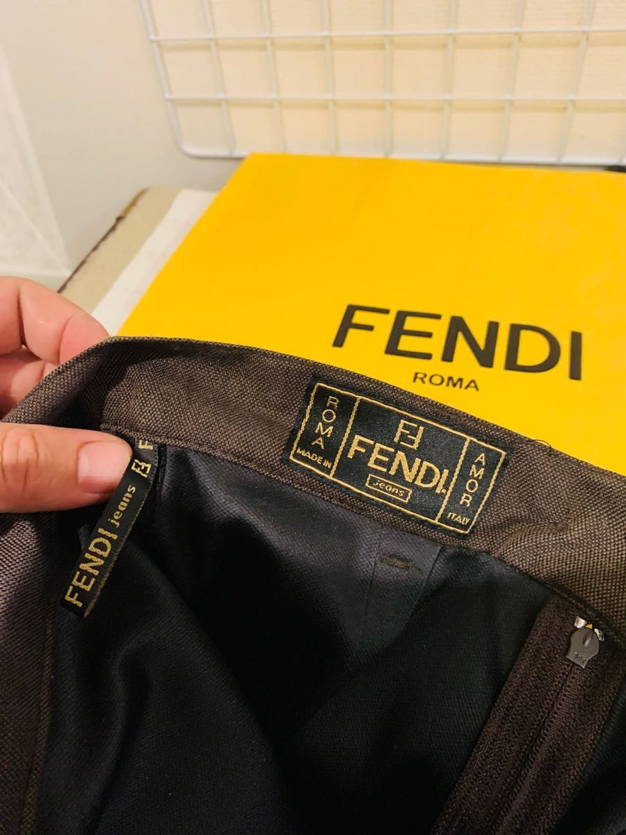 FENDI フェンディ タイトスカート スカート 膝丈スカート ウエスト約