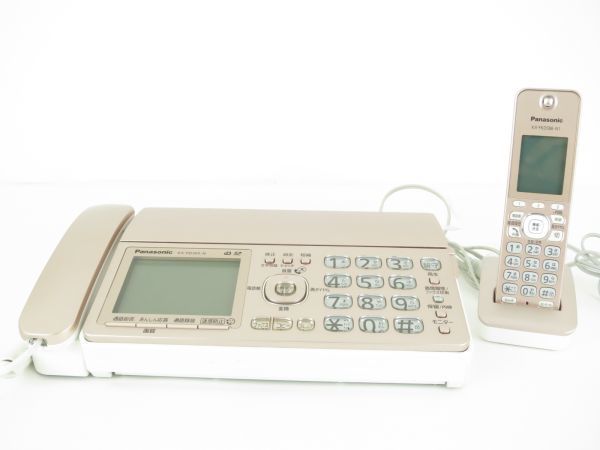 パナソニック Panasonic　KX-PD305-N　おたっくす デジタルコードレスFAX　子機1台付き　ピンクゴールド