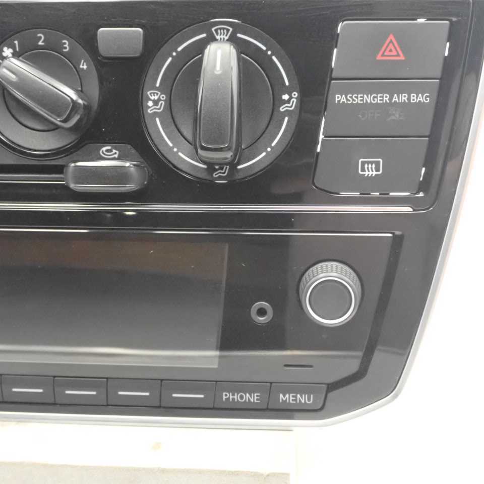 . мир 2 год Volkswagen VW UP выше 5HB AACHY оригинальный выключатель кондиционера panel AC AFM радио переключатель аварийной световой сигнализации есть б/у быстрое решение 