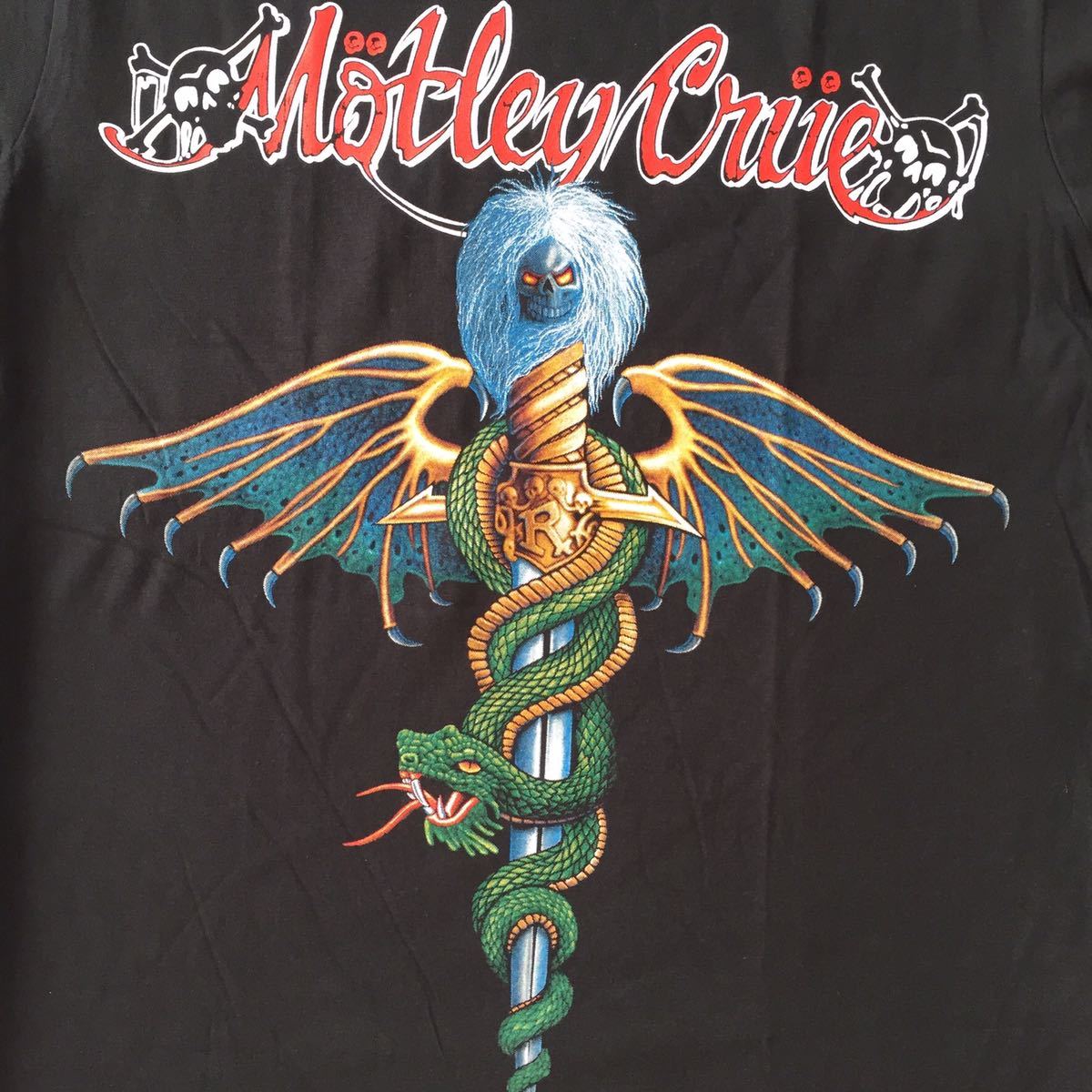 バンドTシャツ モトリークルー(Motley Crue)新品 Lの画像2