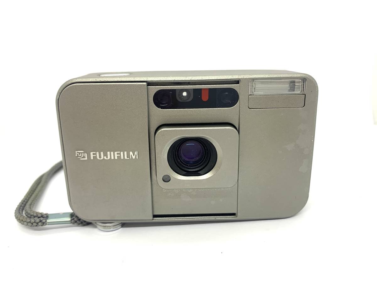 超安い 簡易動作確認☆FUJI FILM CARDIA mini TIARA コンパクトカメラ